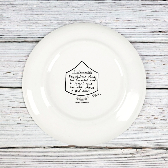 Delano Studios Liepkaumilch Cow Wine Cheese Plate - Picture 2 of 4